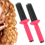 Hair Curling Wand Comb Set for Easy Hair Styling at Home LVE UK