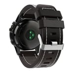 Garmin Fenix 5X Plus Klockarmband i PU-läder - Svart
