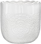 Cult Design Orient Kruka 13x13 cm, Vit