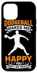 iPhone 14 Funny Dodgeball game Design for a Dodgeball Player Case