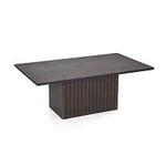 BIRGER Tangent soffbord ek rökt 120x70 cm