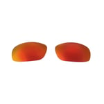 Walleva Fire Red Polarized Replacement Lenses For Bolle Anaconda