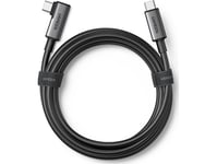 Ugreen Angled Cable Usb Type C - Usb Type C For Charging 60W Data Transmission With Vr Goggles Support (E.G. Oculus Quest 2) 5M Black (Us5