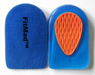FitMad® Performance Gel Heel Pads Running Sport Helps Foot Back Pain - 6.5-11 UK
