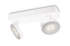 Philips Warmglow Led Clockwork Tak-/Väggspotlight 2 X, Utanpåliggande Spotlight, Glödlampan/-Lamporna Kan Inte Bytas Ut, 2 Lampor, Led, 9 W, 2700 K