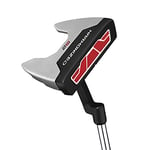 Wilson Men's Putter (Right Hand), Length: 89 cm (35 Inch), Beginners to advanced players, 830 g, Harmonized M2 Putter MRH, Black/Red, WGD602000