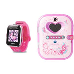 VTech - Kidizoom Smartwatch Connect DX2 – Rose – Montre Connectée pour Enfants – Version FR & KidiSecrets Selfie Music Rose - Version FR