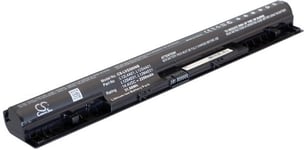 Kompatibelt med Lenovo Eraser G50-70M, 14.4V, 2200 mAh