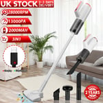 3-in-1 Upright & Handheld Vacuum Cleaner Bagless Lightweight Stick Carpet Hoover