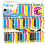 40 cartouches d'encre Jumao 18XL compatibles pour Epson Expression Home XP-325
