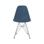 Vitra Eames Plastic Side Chair RE DSR stol 83 sea blue-chrome