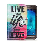 Samsung Moberg Galaxy Xcover 3 Läderfodral Med Plånbok - Liv