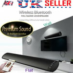 Wireless Surround Sound Bar Speaker System BT Subwoofer TV Home Theater Remote