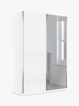 John Lewis Elstra 150cm Wardrobe Mirrored Sliding Door