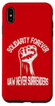 Coque pour iPhone XS Max L'UAW Strike Red Tee Syndicat des travailleurs unis de l'automobile (UAW Strong)