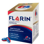 Flarin 200mg Ibuprofen Joint Pain Inflammation Relief Soft Capsules - 30