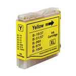 1 Yellow Ink Cartridge compatible with Brother DCP-135C, DCP-150C, DCP-153C