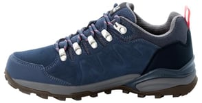 Jack Wolfskin Women's Refugio Texapore Low W Walking Shoe, Dark Blue Grey, 6.5 UK