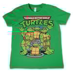 Hybris TMNT Group Kids T-Shirt (9-10 år,Black)