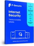 F-secure Internet Security 1 Vuosi / 5 Laitetta