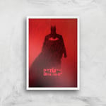 The Batman Poster Giclee Art Print - A2 - White Frame