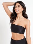 Everyday Mix &amp; Match Bandeau Bikini Top - Black, Black, Size 20, Women