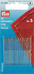 Prym Sewing Needles, Alloy Steel, Silver, 40 x 0,8 mm, 20 Stück, KTE