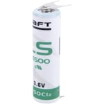 Saft LS 14500 3PF Specialbatteri AA (R6) U-lödstift