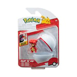 Pokémon Jazwares Clip'n'Go - Poké Balls Magby & Poké Ball