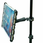 Extended Semi Permanent Music Microphone Gig Stand Mount for iPad PRO 10.5"