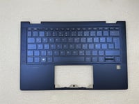 For HP Elite Dragonfly G2 M42280-DD1 Icelandic Palmrest Keyboard Top Cover NEW