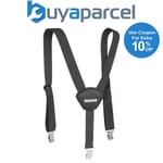 Bahco 4750-BWC-1 Black Trouser Adjustable Braces With Heavy Duty Clips