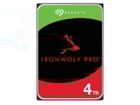 Seagate Ironwolf Pro St4000nt001 4 Pack, 4 Tb, 7200 Rpm, 256 Mb, 3.5", Serial Ata Iii