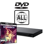 Sony Blu-ray Player UBP-X800 MultiRegion for DVD inc Rocketman 4K UHD