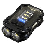 Nyckelringslampa Mini Ficklampa SVART black