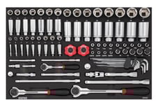 Hylssats 1/4 3/8 & 1/2" SFS 93-Delar Sonic