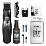 Wahl Peaky Blinders Battery Cordless Beard Trimmer with Beard Shampoo Gift Set
