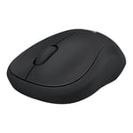Logitech M220 Silent - mus - 2.4 GHz - träkol