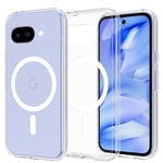 Mobique Google Pixel 9a MagSafe Hybrid-skal, transparent