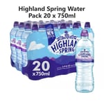 Highland Spring Still Water Sports Cap 20 x 750ml 