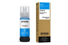 Epson T54C - cyan - original - påfyllnadsbläck