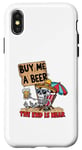iPhone X/XS Bones & Brews: Buy me a beer The End is Near Case