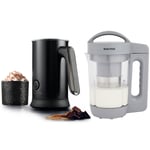 Salter Hot Chocolate & Plant Milk Maker Set Automatic Milk Frother Dairy-Free
