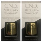 CND SHELLAC GEL NAIL POLISH Duraforce Top Coat 7.3ml *Protects Against Breakage*