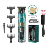 VGR Mens Hair Clippers Trimmer Precision Blade V-961 Transparent Body Bald Head