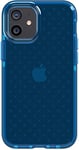 tech21 Evo Check Coque antimicrobienne pour Apple iPhone 12 Mini 5G avec Protection Anti-Chute de 3 mètres Bleu Classique