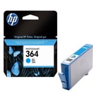 HP Genuine 364 Photosmart Wireless e-All-in-One B110d B110e Cyan Ink Cartridge