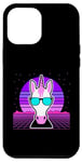 iPhone 13 Pro Max Aesthetic Vaporwave Outfits with Unicorn Vaporwave Case