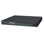 PLANET XGS-6350-12X8TR network switch Managed L3 Gigabit Ethernet (10/100/1000) 1U Black