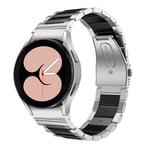 Full Fit Metallarmband Samsung Galaxy Watch 6 44mm svart/silver